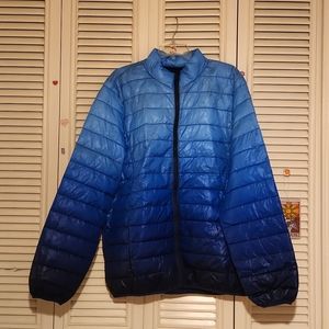 Jackson Hole ⛰️ Blue Gradient Coat